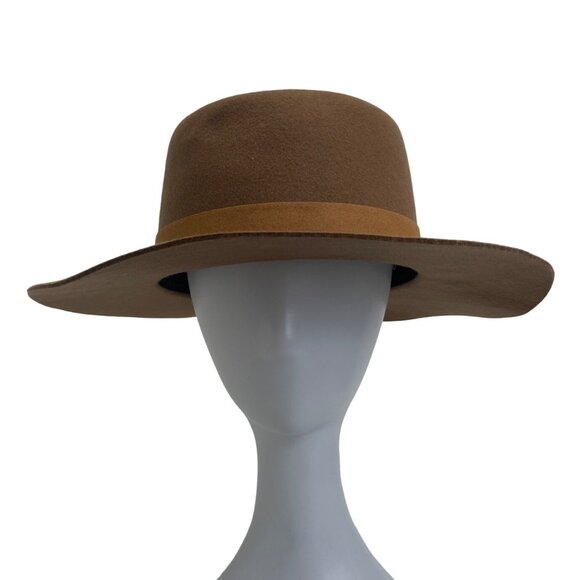 Lack Of Color Unisex Brown Australian Wool Farmer\'s Boho Hat Sz L main image 6